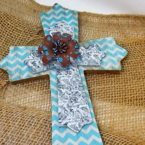 Rustic cross decor